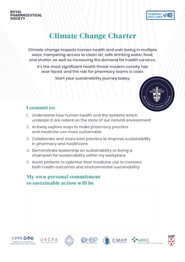 The RPS Climate Change Charter